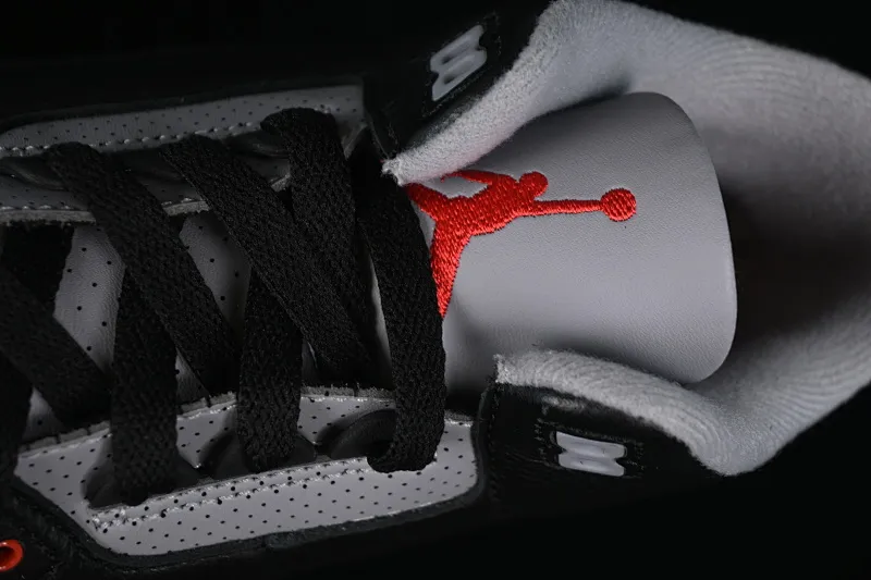 All categories Air Jordan Jordan series basketball shoes Air Jordan 3 GX foreign trade version Air Jordan 3 "Black Cement" AJ3 Jordan 3 first year black cement DN3707-010